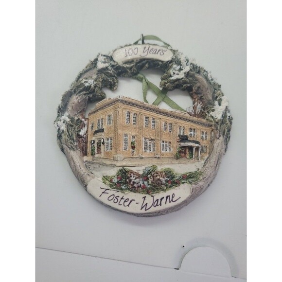 Hestia Ornament Foster Warne 100 Years 4091 Collingswood Nj Hanging Decoration - Picture 10 of 12